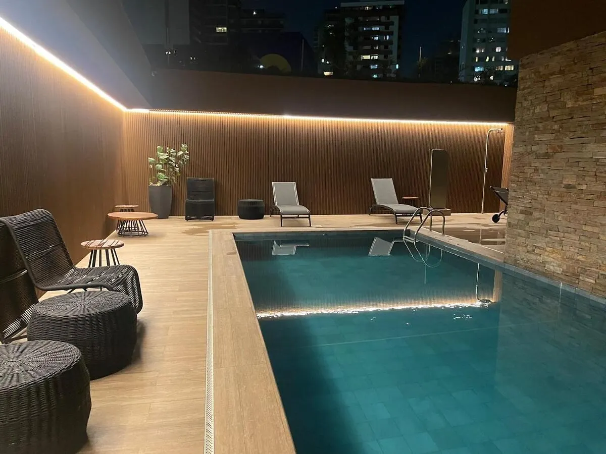 Appartement Hausmitre302 Mezanino Completo Autodromo Vibrasp Morumbis Consulado São Paulo Brésil